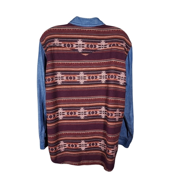 WRANGLER RETRO PEARL SNAP WESTERN SHIRT - Picture 3 of 9